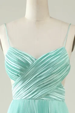 Mint Verde Vestido de Dama de Honor