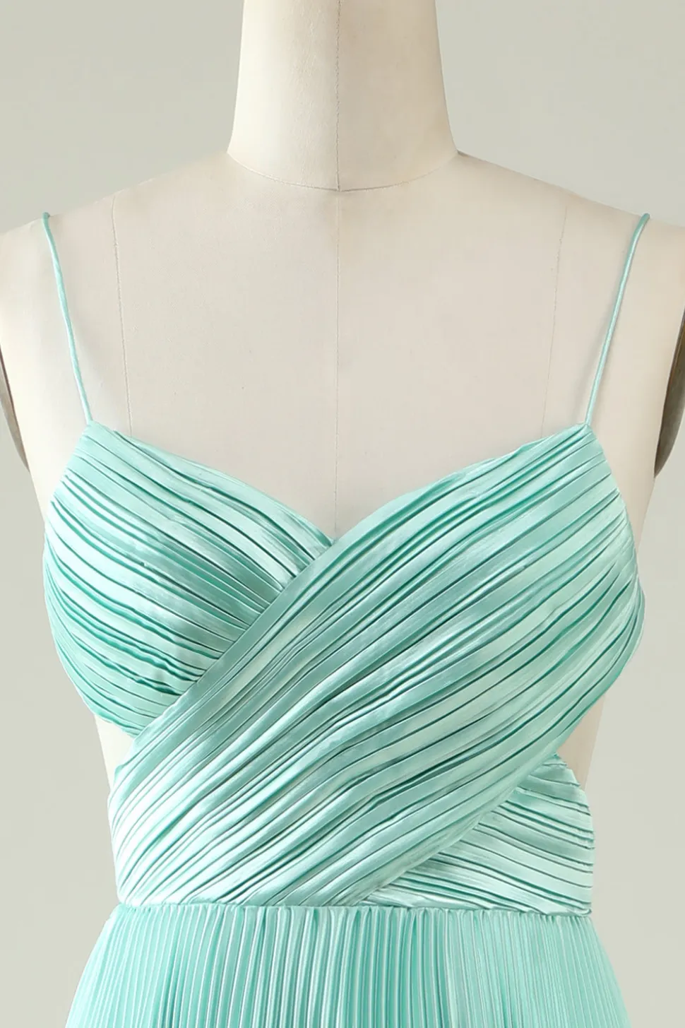 Mint Verde Vestido de Dama de Honor