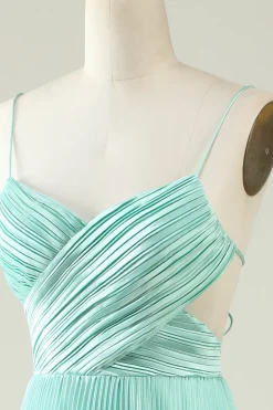Mint Verde Vestido de Dama de Honor