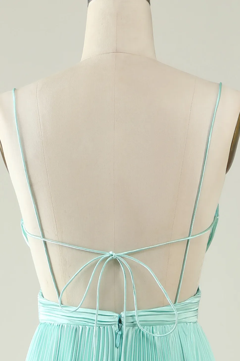 Mint Verde Vestido de Dama de Honor