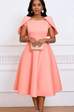 Moda elegante socialite banquete festa grande espeto vestido Poncho vestido