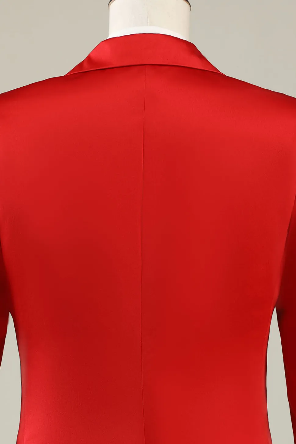 Notched Lapel Red Prom Blazer para Homem