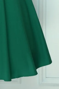 Pescoço assimétrico verde