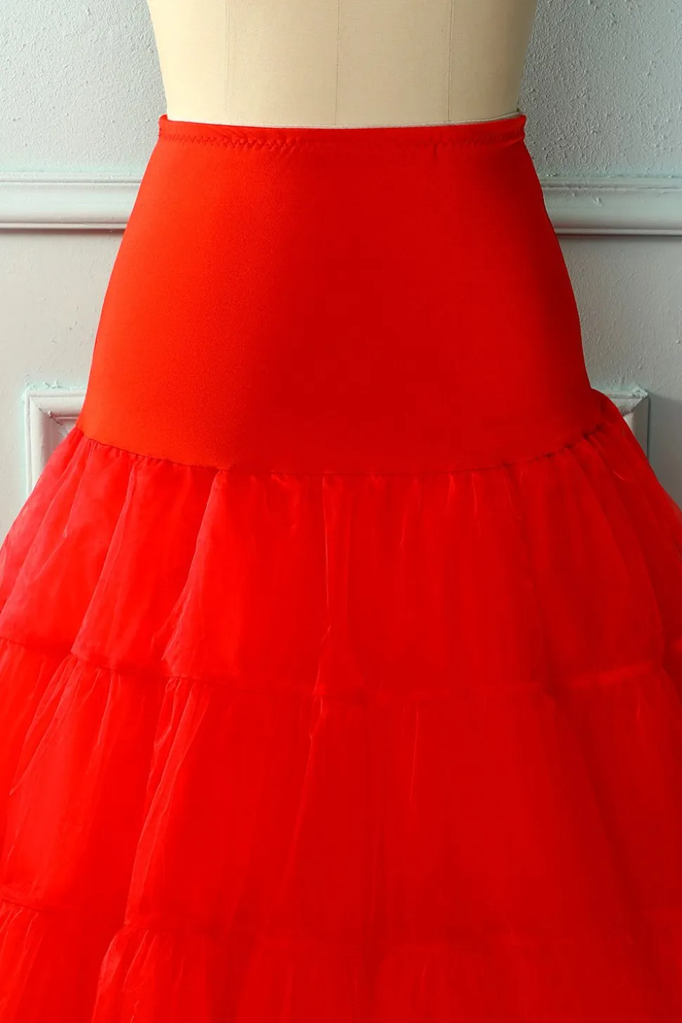 Petticoat vermelho do tutu