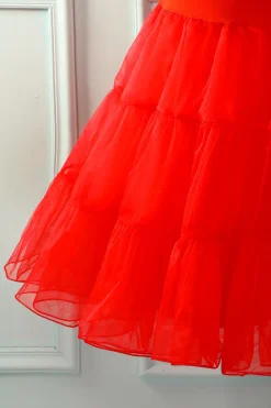 Petticoat vermelho do tutu