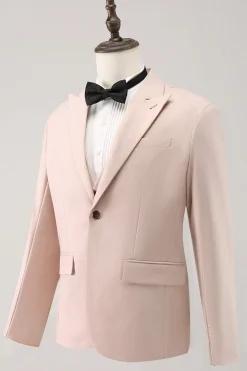 Pico do Marfim Lapela Um Botão 3 Peças Prom Suits