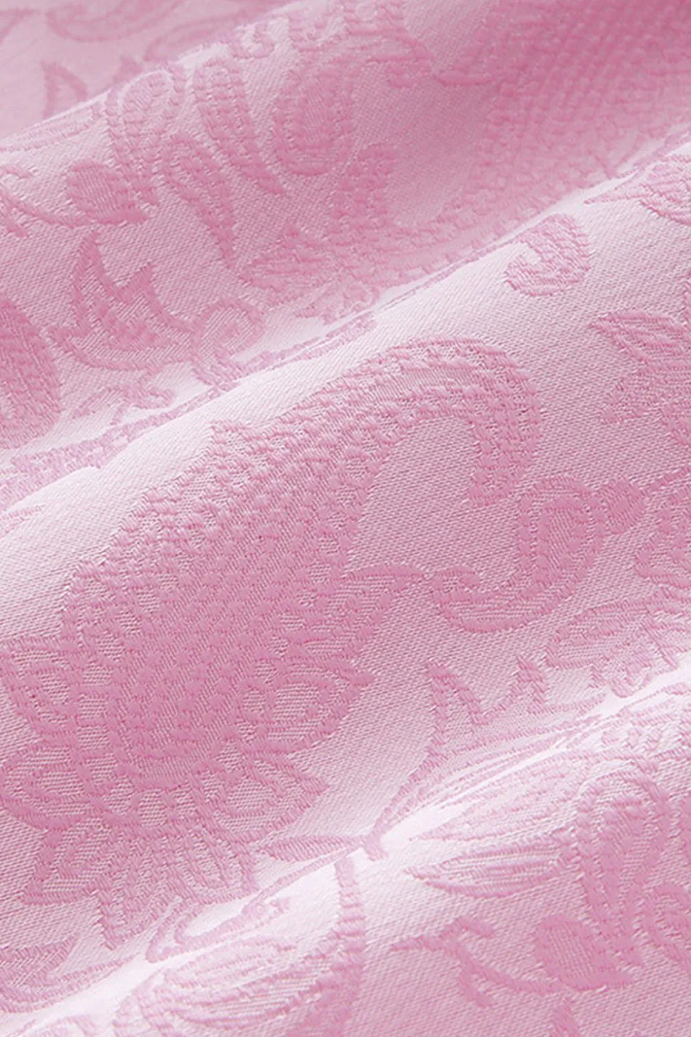 Pink Print Pico Lapela 3-Piece Homens Prom Suits