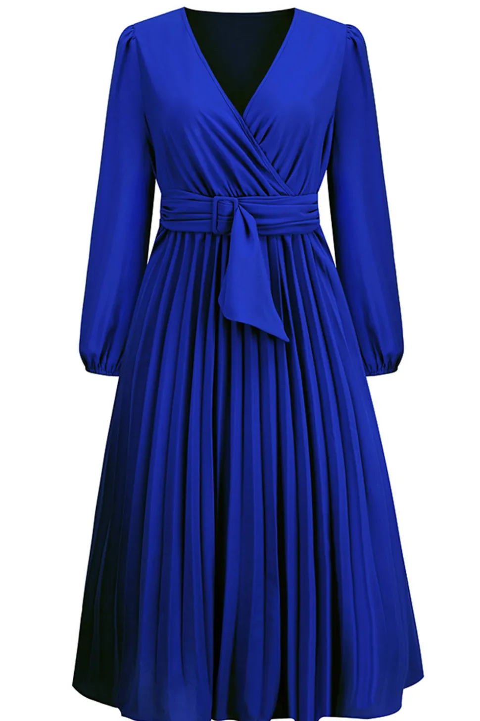Preto A-Line Wrap Mangas Longas Vestido de Festa Longo
