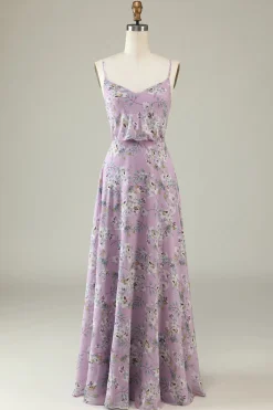Preto Branco Flor Boho Chiffon Vestido Madrinha