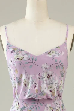 Preto Branco Flor Boho Chiffon Vestido Madrinha