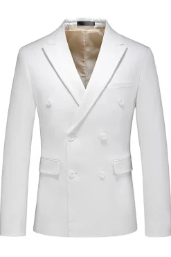 Preto Peaked Lapela 3 Peças Cetim Masculino Prom Suits