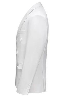Preto Peaked Lapela 3 Peças Cetim Masculino Prom Suits