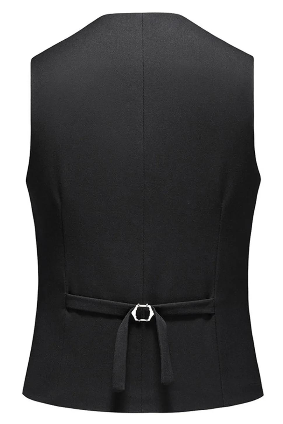 Preto Peaked Lapela 3 Peças Cetim Masculino Prom Suits