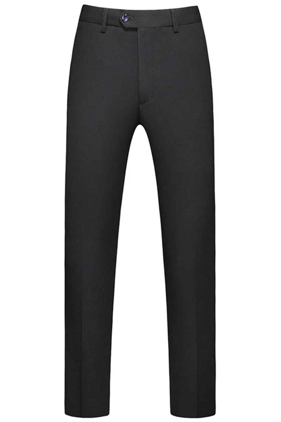 Preto Peaked Lapela 3 Peças Cetim Masculino Prom Suits