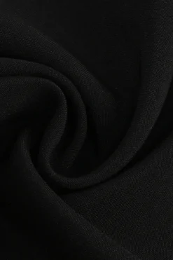 Preto Pescoço Redondo Sem Mangas 1950s Vestido de Menina