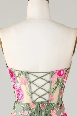 Querido Vestido Preto de Cocktail Com Apliques