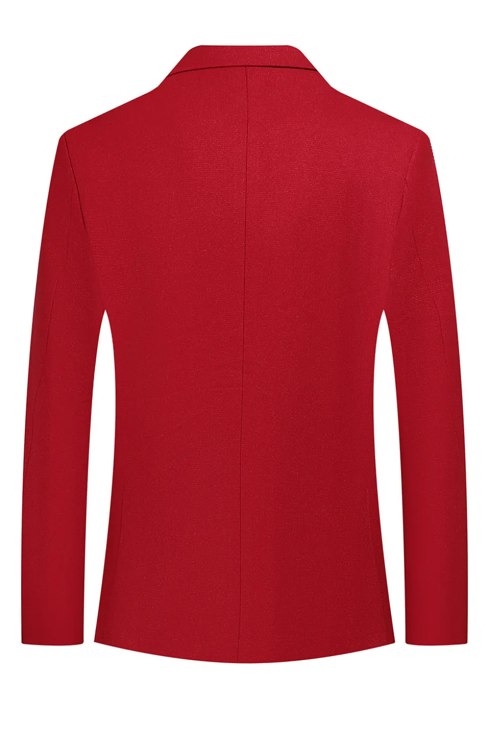 Red Peak Lapel One Button 2 Peças Fatos de Baile de Formatura Masculino