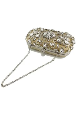 Rhinestone Sparkly Preto Party Clutch Bag