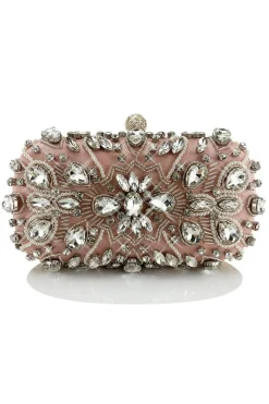 Rhinestone Sparkly Preto Party Clutch Bag