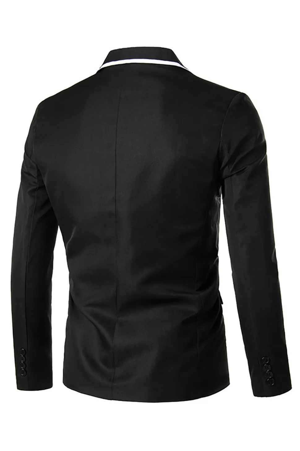 Rosa Blazer de Festa Lapela Entalhada