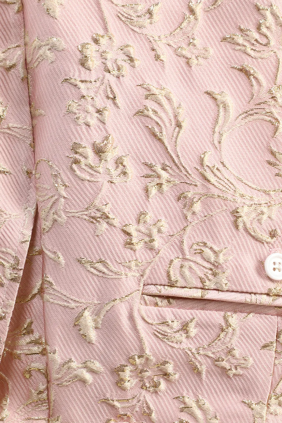 Rosa Claro Lapela Shawl Jacquard Fatos de Baile