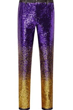 Roxo 2 peça lapela de pico terno para homem