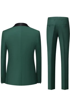 Royal Blue 3 Peças Xaile Lapela Homens Prom Suits