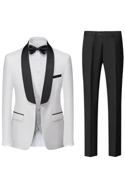 Royal Blue 3 Peças Xaile Lapela Homens Prom Suits