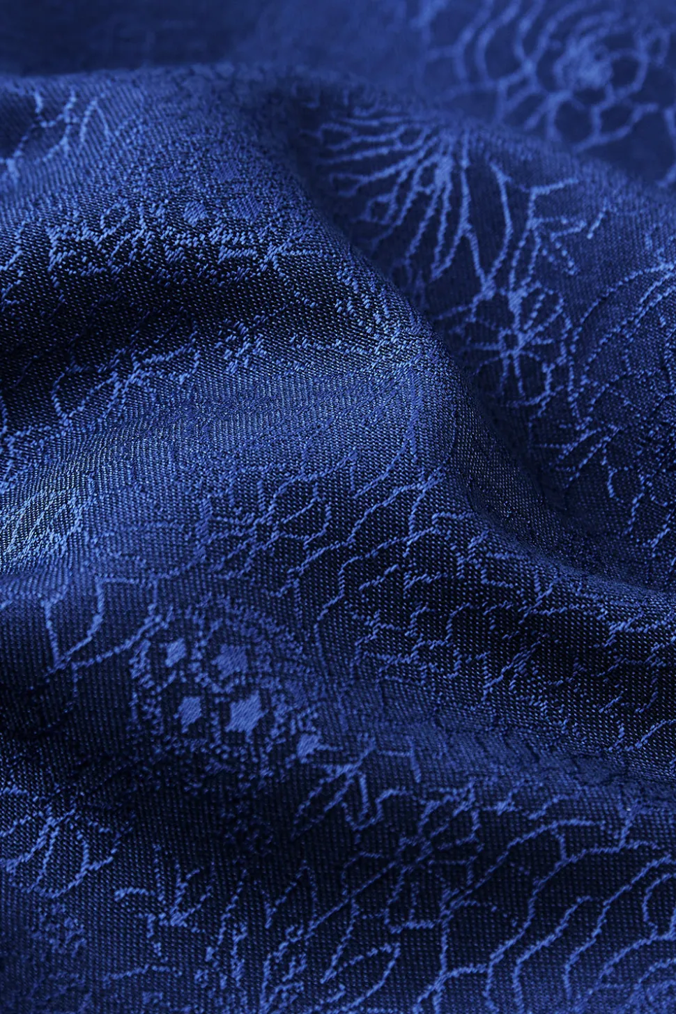 Royal Blue Jacquard Um Botão Xaile Lapel Prom Homecoming Blazer