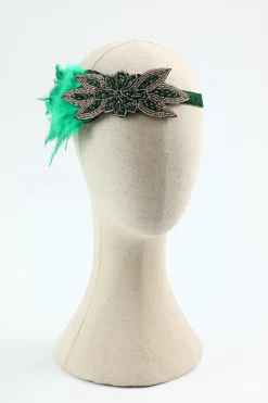 1920s Conjunto de Acessórios Verde 5 Peça
