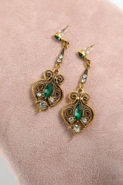1920s Conjunto de Acessórios Verde 5 Peça