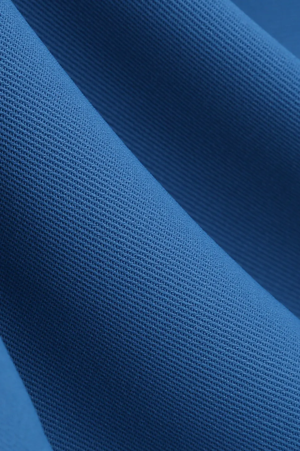 1950s Vestido Azul Halter A-Line