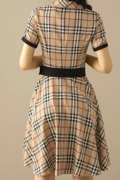 1950s Vestido Vintage Vermelho
