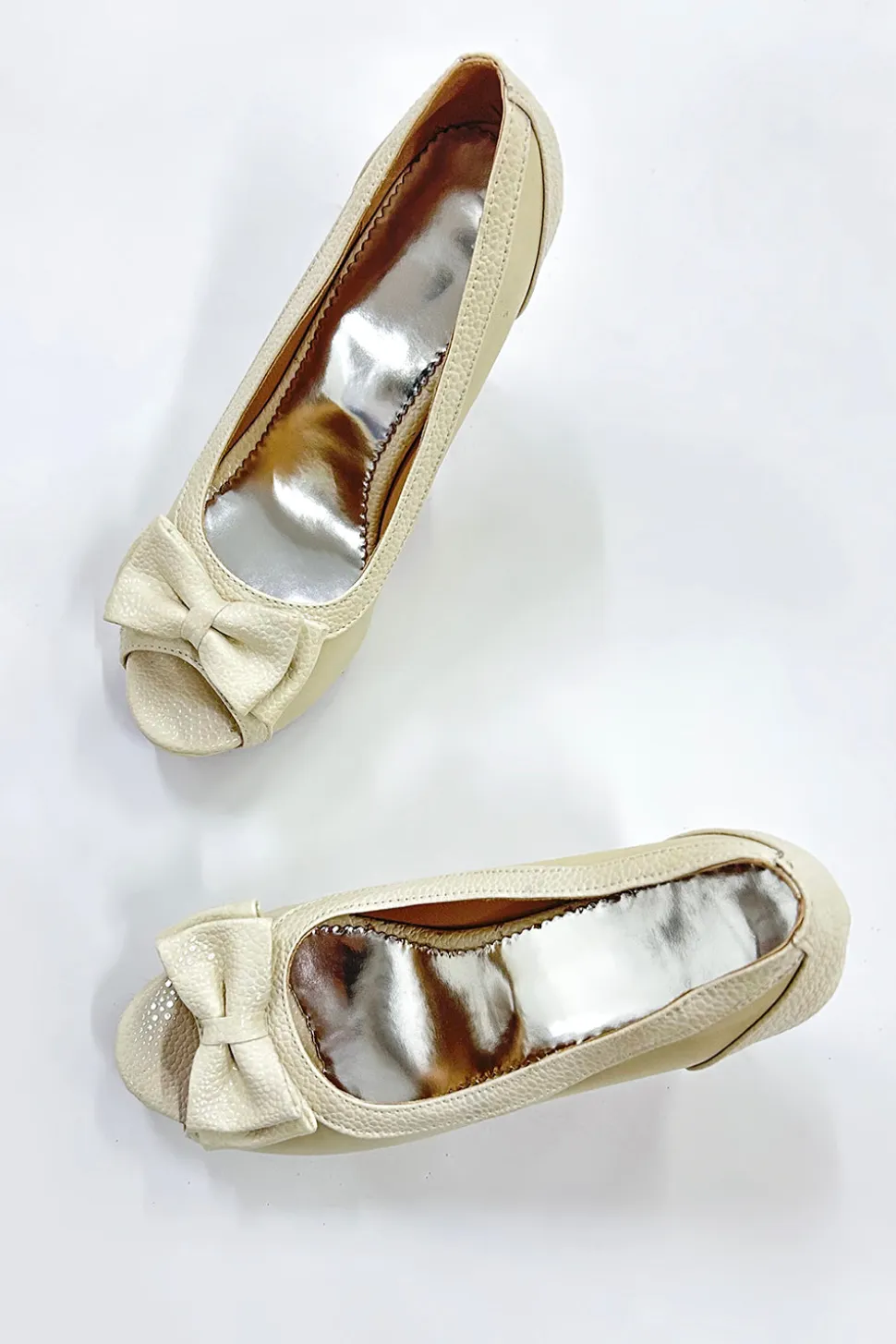 Saltos altos com Bowknot