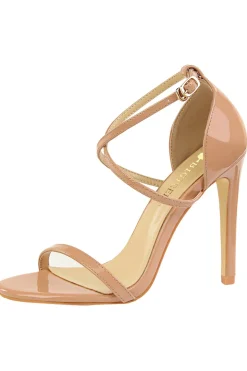 Sandálias de stiletto preto