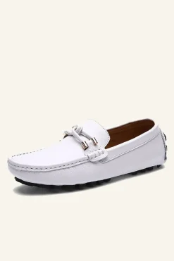 Sapatos de Ervilhas Preguiçosas de Estilo Britânico
