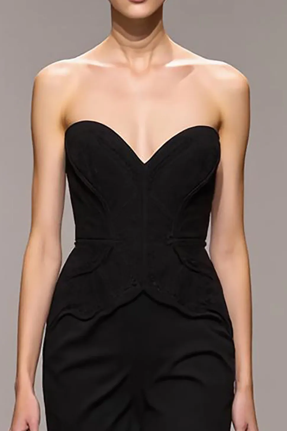 Sereia Preto Querida Vestido de Noite Longo com Fenda