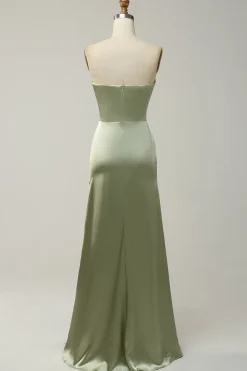 Sereia Verde Covertible Wear Long Bridesmaid Dress