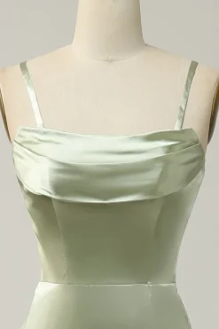 Sereia Verde Covertible Wear Long Bridesmaid Dress