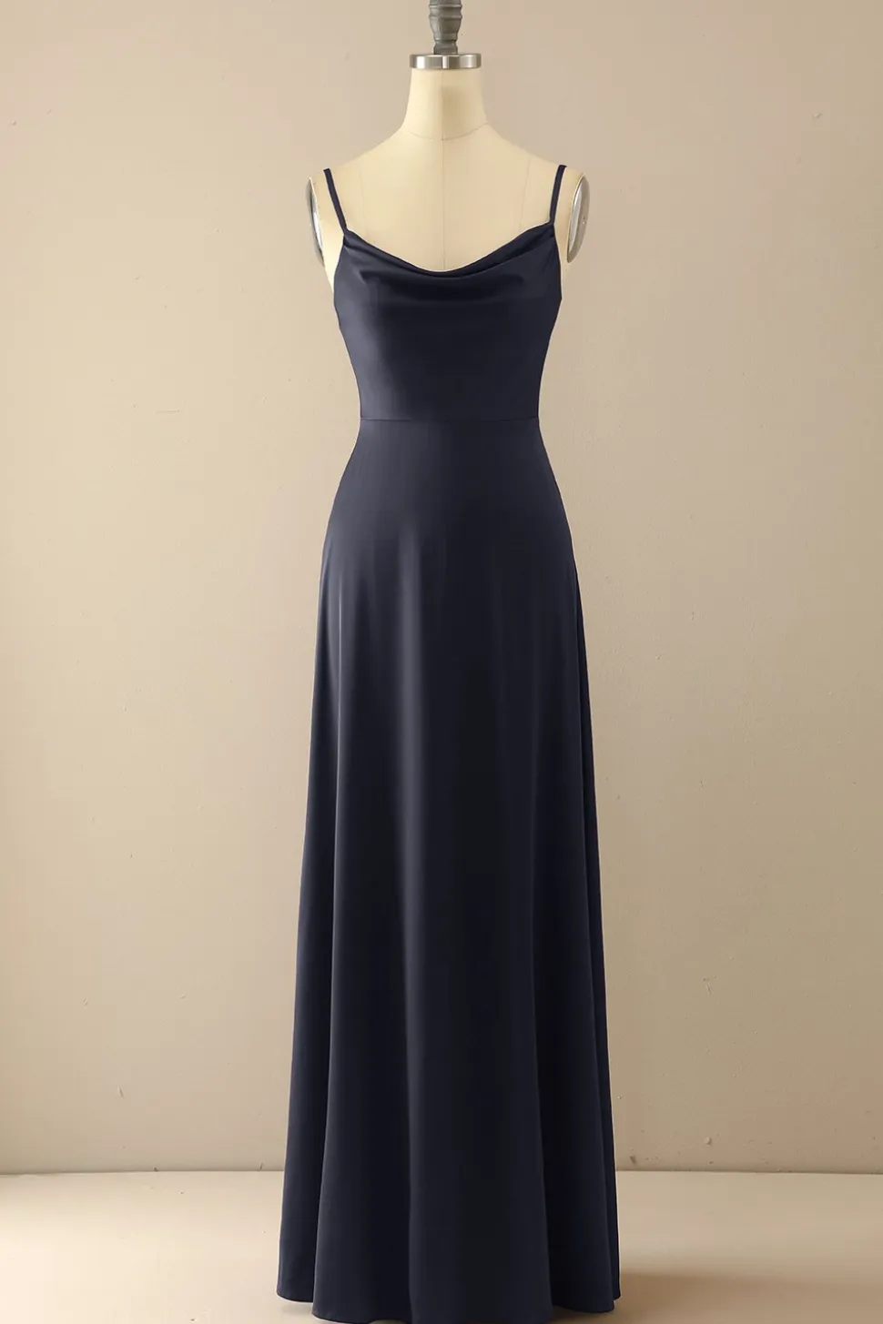 Simples Burgundy longo da dama de honra Prom Dress