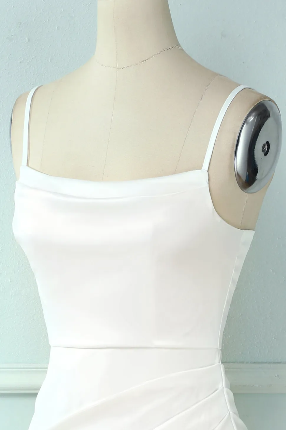 Spaghetti Alças Bodycon Cocktail Dress