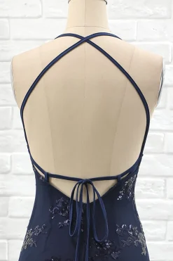 Spaghetti Alças Vestido de festa de sereia