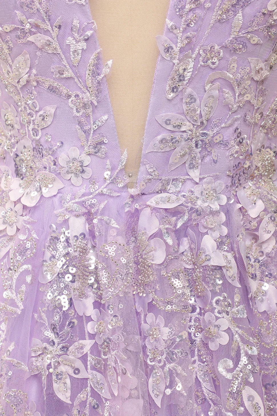 Spaghetti roxo tiras vestido de baile com apliques
