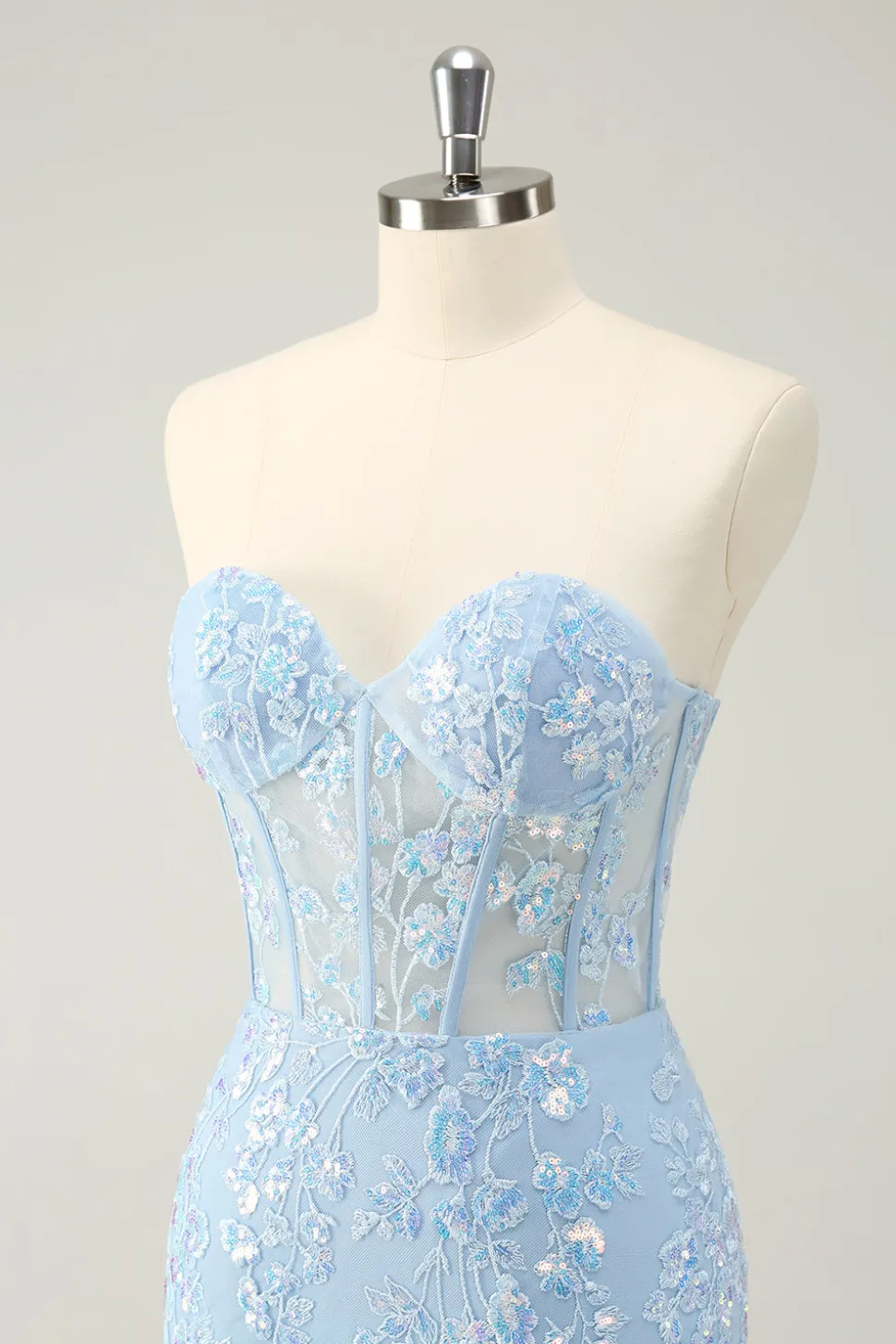 Sparkly Fuchsia Sweetheart Corset Homecoming Dress com apliques