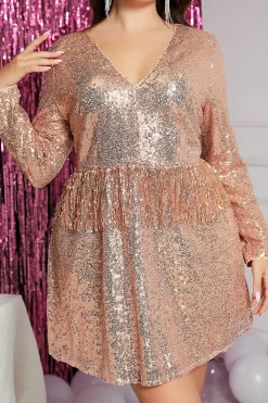Sparkly Peacock Green A Linha V Pescoço Homecoming Dress