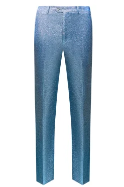 Sparkly Royal Blue Single Breasted 2 Peças Masculino Prom Terno