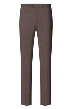 Taupe 3 Peça Slim Fit Notched Lapela Um Botão Fatos Formais Masculinos