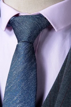 Terno Masculino 3 Peças Peito Único Azul Escuro