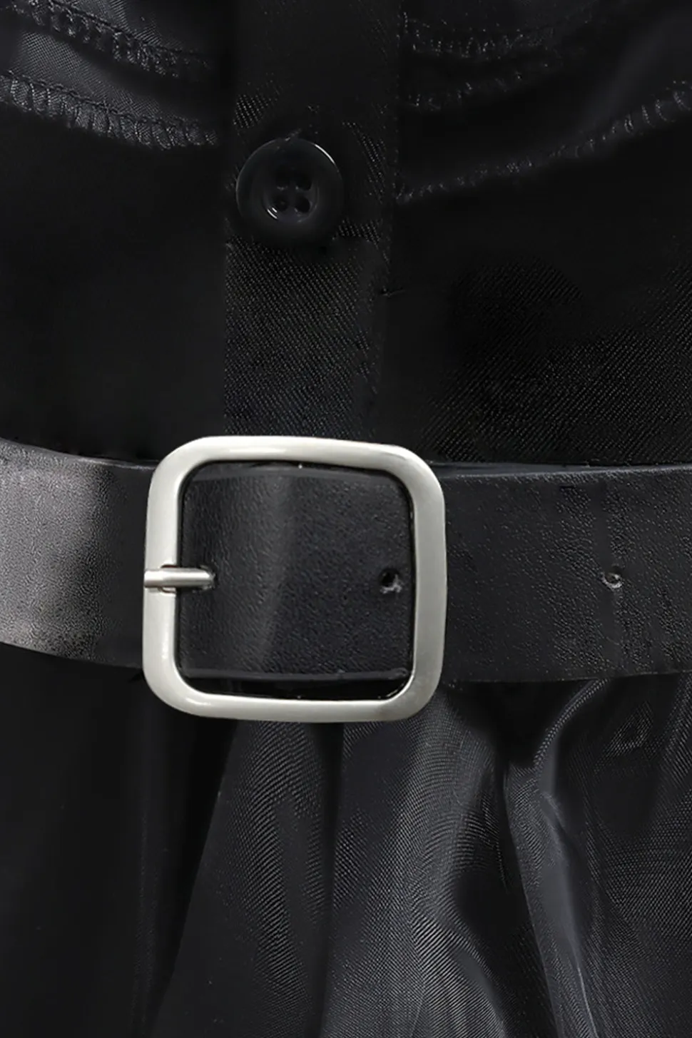 Tule preto Um vestido de menina linha com cinto