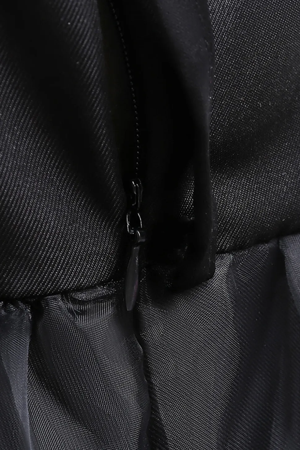 Tule preto Um vestido de menina linha com cinto